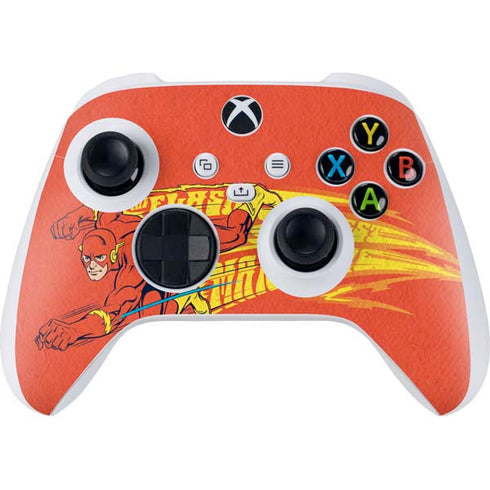 DC Comics The Flash Classic Art Running Pose Xbox Series S Controller Skin